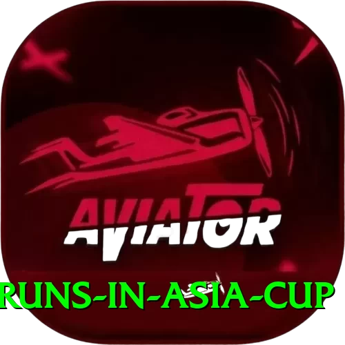 most runs in asia cup - Live Pro - 2